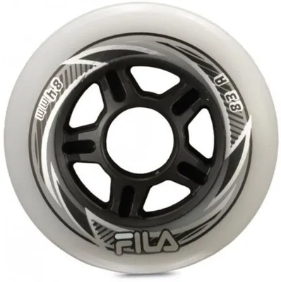 Produktbild von Fila Wheels Set White (8 Stück), 84A, 100