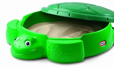 Image de Little Tikes 173905E3 Bac à sable tortue avec