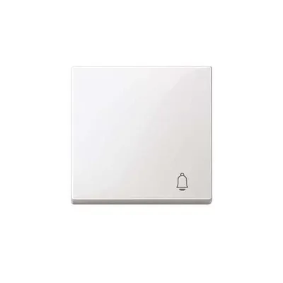 Image de Merten MEG3305-0319 Bascule avec marquage sonnette, blanc polaire brillant, système M