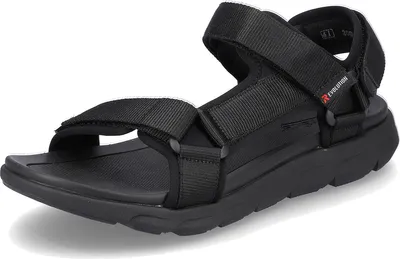 Produktbild von Rieker Trekkingsandalen - Schwarz Textil Größe: 41 Normal