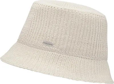 Productafbeelding van Chillouts Zomerhoed, gebreid, model Bucket, Moya, beige, maat S/M