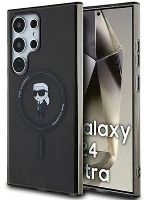 Produktbild von Karl Lagerfeld Klhms24Lhfcknok S24 Ultra S928 Czarny/Schwarz Hardcase Iml Ikonik Magsafe