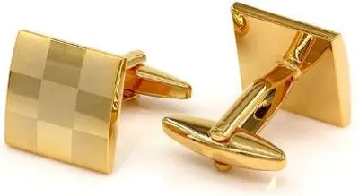 Produktbild von Schachbrett-Manschettenknöpfe aus Gold