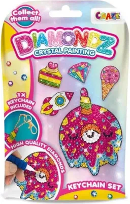 Obrázok produktu pre Panini Diamondz Súprava príveskov na kľúče Multicoloured Multicoloured One Size