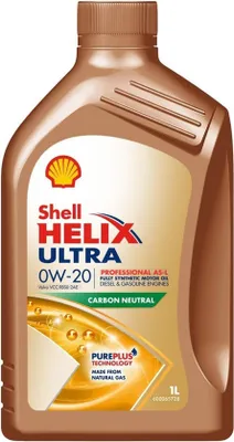 Produktbild von SHELL Helix Ultra Professional AS-L für 0W-20 1 Liter Motoröl Motorenöl VCC RBS0-2AE Öl