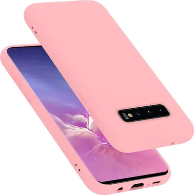Image de Cadorabo Housse pour Samsung Galaxy S10 PLUS Housse en rose Housse pour portable Case Cover TPU Etui