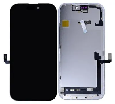 Produktbild von Display (Soft-OLED) + Touchscreen passend für Apple iPhone 17 (IC Removable), schwarz