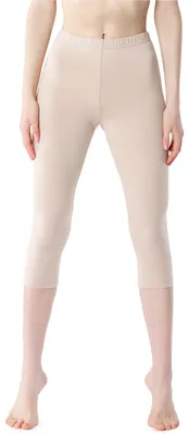 Image de Leggings 3/4 pour femme Bellivalini en viscose BLV50-204 (beige, M)