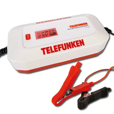 Produktbild von TELEFUNKEN KFZ Batterieladegerät TL10 bis zu 10 A und 20 - 300 Ah