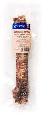 Zdjęcie produktu dla Gryzak dla psów PETMEX Tchawica wołowa 30cm 1szt