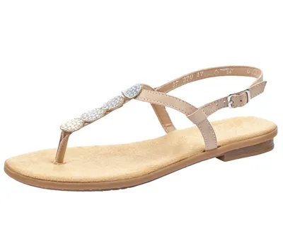 Produktbild von Rieker Damen Sandaletten Zehentrenner Slingsandalen 64211, Größe:41 EU, Farbe:Rosa
