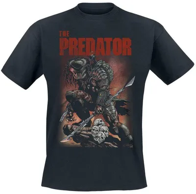 Produktbild von Predator T-Shirt Herren Skull Hunter schwarz M