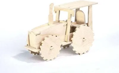 Produktbild von Pebaro Holzbausatz Traktor 851-1, Holzkonstruktion, Sperrholz