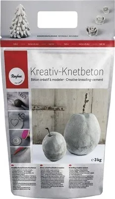 Produktbild von Rayher Kreativ Knetbeton für Skulpturen und Dekorationen 1 kg
