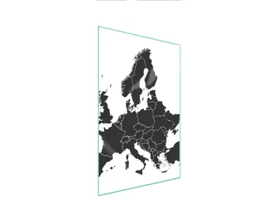 Produktbild von Glasschneidebrett 35x52 Karte