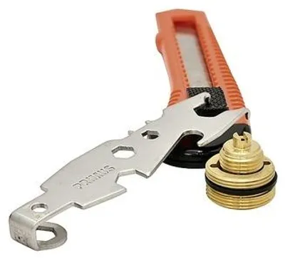 Immagine prodotto di Primus 310/463-2 - Adattatore per barbecue a gas Kuchoma per bombole di gas Campingaz fino a 3 kg