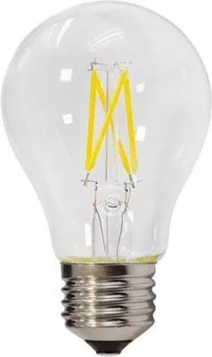 Image de Ampoule LED E27 Dimmable 6W A60 Filament - Blanc Chaud 2300K - 3500K