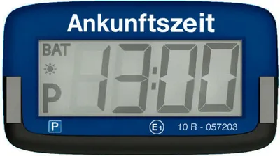 Produktbild von Needit Parkscheibe mit Zulassung elektronische Parkuhr Park Micro