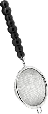 Produktbild von Teesieb aus hochwertigem Edelstahl 20 cm für den täglichen Gebrauch - Schwarz