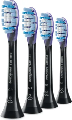Produktbild von Philips Sonicare HX9054/33 4 Bürstenköpfe schwarz