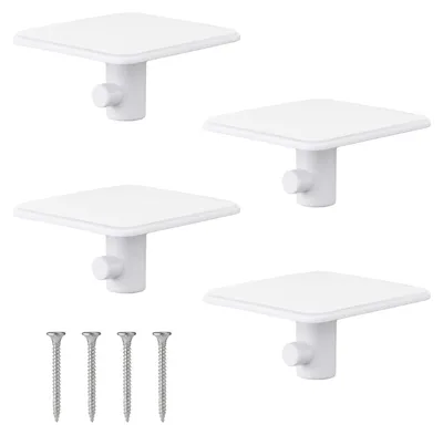 4 Standmixer-Aufsatzhalter, Organizer, weiß, für Küchenmixer