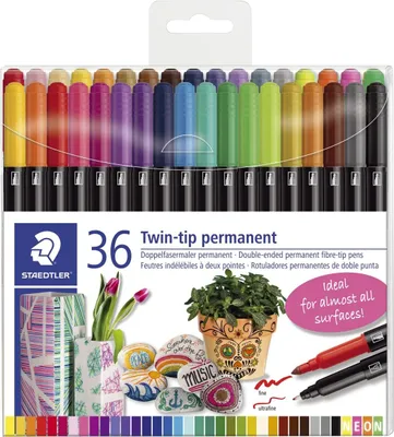 Zdjęcie produktu dla Staedtler 3187, Wielobarwny, 36 szt.