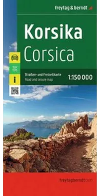 Produktbild von freytag & berndt Straßenkarte Korsika 1:150.000