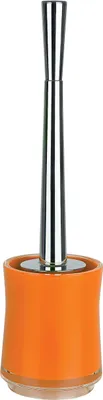 Image de Spirella 7610583136282, Brosse de toilette avec support, Orange, Acrylique, 100 mm, 380 mm, 1 pièces