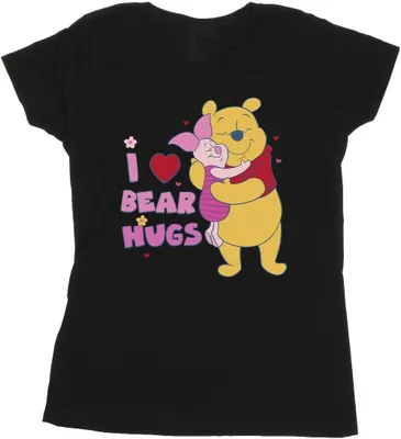 Produktbild von Disney - "Mum Best Hugs" T-Shirt für Damen BI44850 (XXL) (Schwarz)
