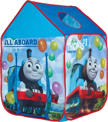 Produktbild von Zelt Spielzelt Kinder Spielhaus Pop up Kinderzelt Thomas die Lokomotive 156TMM