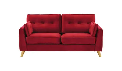 Produktbild von SLF24 - 2,5-Sitzer Sofa Magnus - rot - Velluto 7