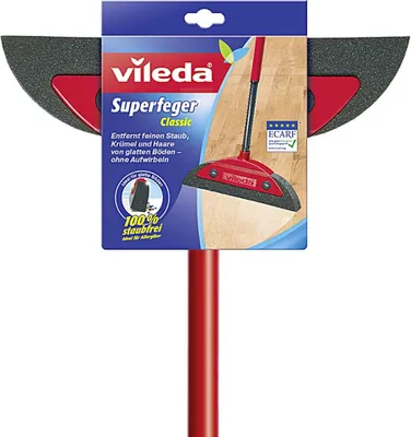 Immagine prodotto di VILEDA Besen Superfeger Classic mit Teleskopstiel 114332 4003790014697
