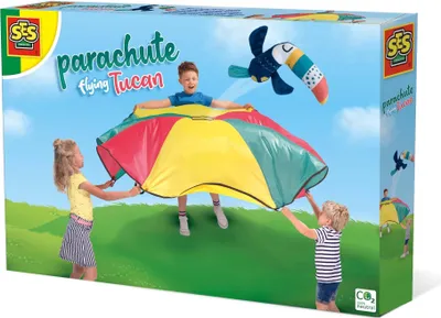 Zdjęcie produktu dla SES Creative Parachute flying tucan, 3 lat(a), Wielobarwny