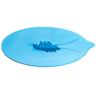 Produktbild von Überkochschutz Silikon Blau | Spritzschutz Überlaufschutz ø26cm | Überkochstopp Kochtopf | Überkoch Schutz Überkochdeckel