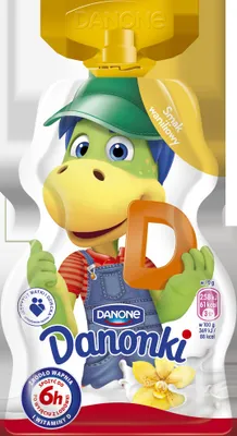 Zdjęcie produktu dla Danonki w saszetce wanilia 70g