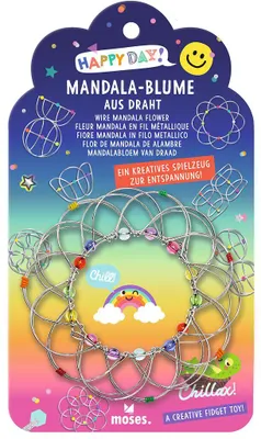Produktbild von Happy Day Mandala-Blume aus Draht