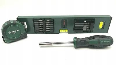 Image de Bosch Ensemble d'outils 20 pièces niveau mètre