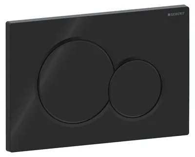 Produktbild von Geberit 115.770.DW.5, Spülplatte, Schwarz, Geberit, 246 mm, 13 mm, 164 mm