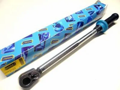 Produktbild von HAZET 5145-3CT, Klick-Drehmomentschlüssel, Mechanisch, 3/4", 300 - 800 Nm, 3%, Schwarz, Blau