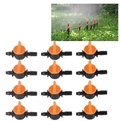Tropfbewässerungsventil 50 Stück, 4/7 mm, 6 mm Außendurchmesser