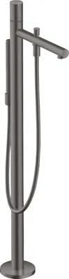 Produktbild von Einhebel-Wannenmischer AXOR UNO Zerogr. bodenst brushed black chrome brushed black chrome