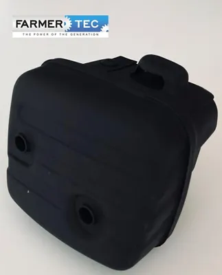 Productafbeelding van HUSQVARNA 340, 340E, 345, 345E, 346XP, 350, 351, 353: Uitlaatdemper, artikelnummers: 503 87 96-02, 503 86 27-03, 503 86 28-03, 544 02 83-01