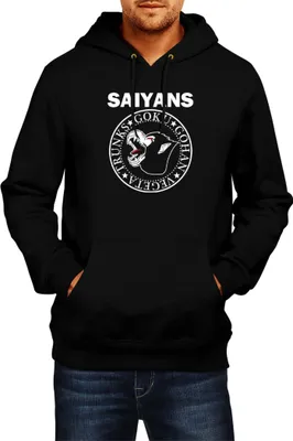 Immagine prodotto di Felpa con cappuccio da uomo Dragon Anime Manga Ball Z Goku 0028, Man S , Noir