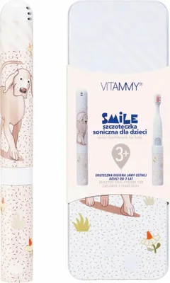 Produktbild von VITAMMY SMILE Kinder-Schallzahnbürste, Hund, ab 3 Jahren
