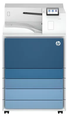 Obrázok produktu pre HP LaserJet Enterprise 8501x Čiernobiele Tlačiareň, Laser, 1200 x 1200 DPI, A3, 70 str. za minútu, Duplexná tlač, Modrá, Biela