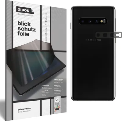 Produktbild von Samsung Galaxy S10 Kameralinse Blickschutzfolie matt Schutzfolie Folie Display