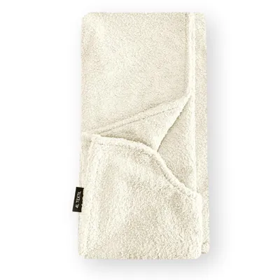 Produktbild von 4L Textil Kuscheliges Ersatzbezug aus Bouclé LEO Premium-LINE Hundekorb Hundekissen Bezug Hundebett mit Bezug (Ersatzbezug, 60x40 cm, Beige)