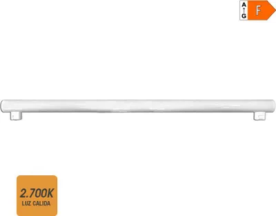 Immagine prodotto di Linestra led 2 prese s14s 18w 1450lm 2700k luce calda ø3x100cm edm
