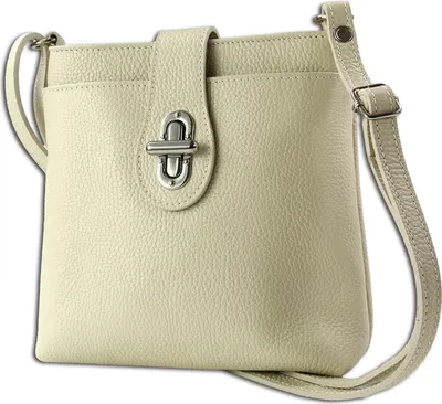 Image de Sac en cuir Toscanto Sac à bandoulière beige OTT828UI