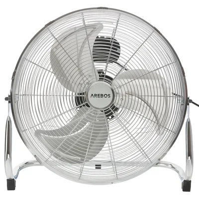 Produktbild von AREBOS Bodenventilator Ø45 cm | Windmaschine Retro Stil | Ventilator | 3 Geschwindigkeitsstufen | hoher Luftdurchsatz